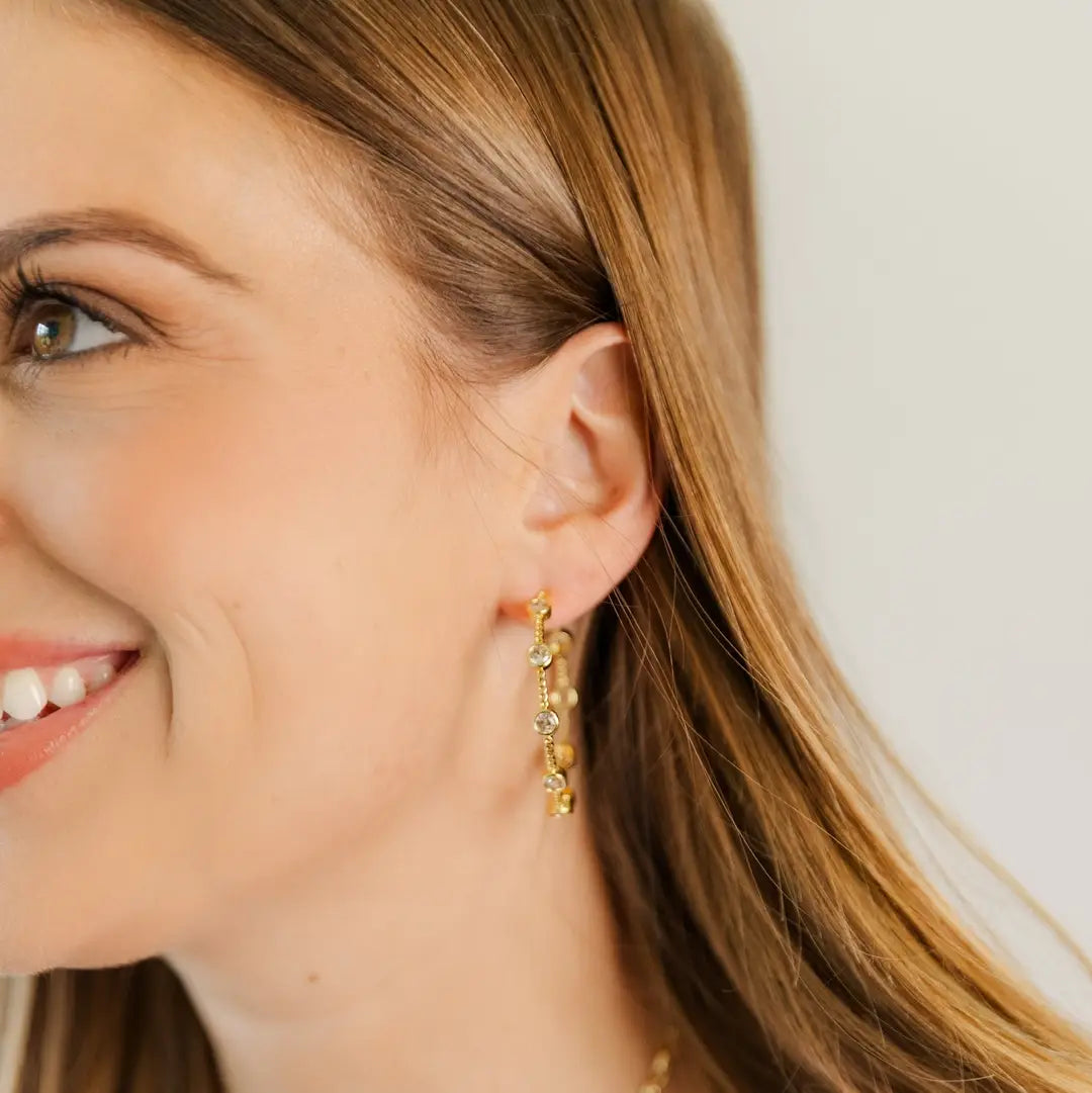 Meghan Hoop Earrings