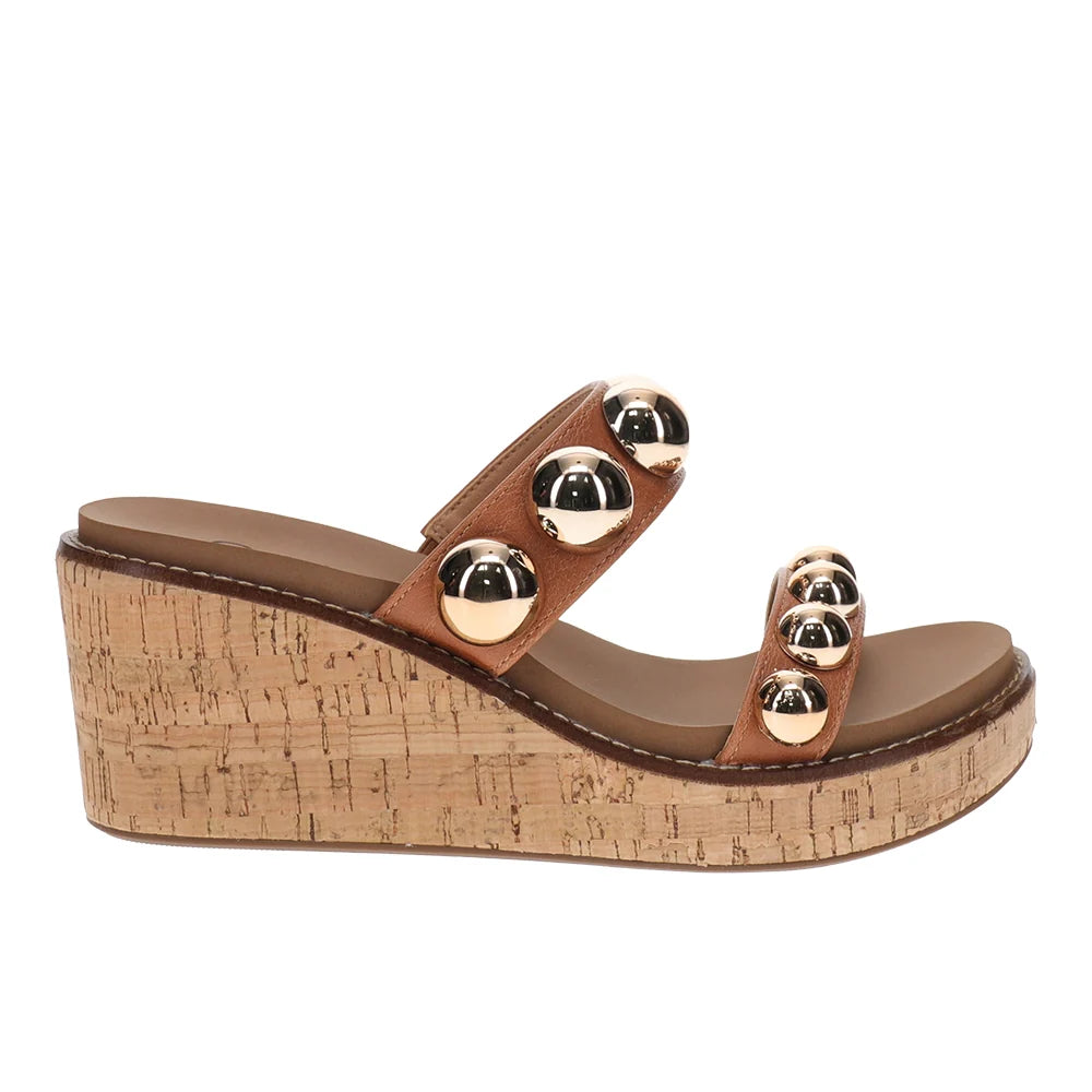 Corkys Happy Go Lucky Cognac Wedge