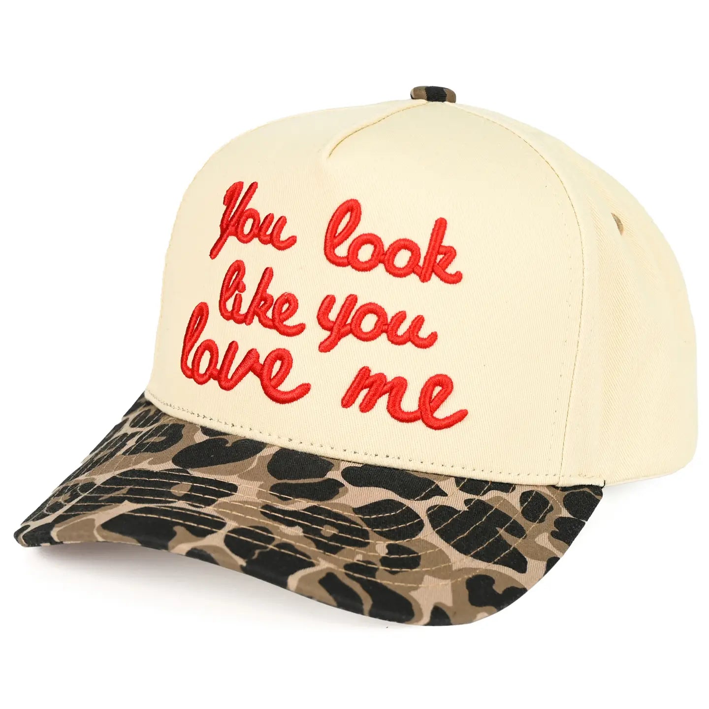 Leopard You Look Like You Love Me Trucker Cap