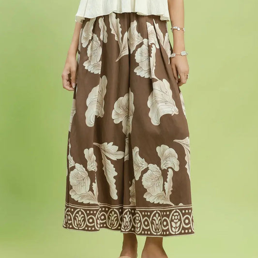 Botanical Wide Leg Pant