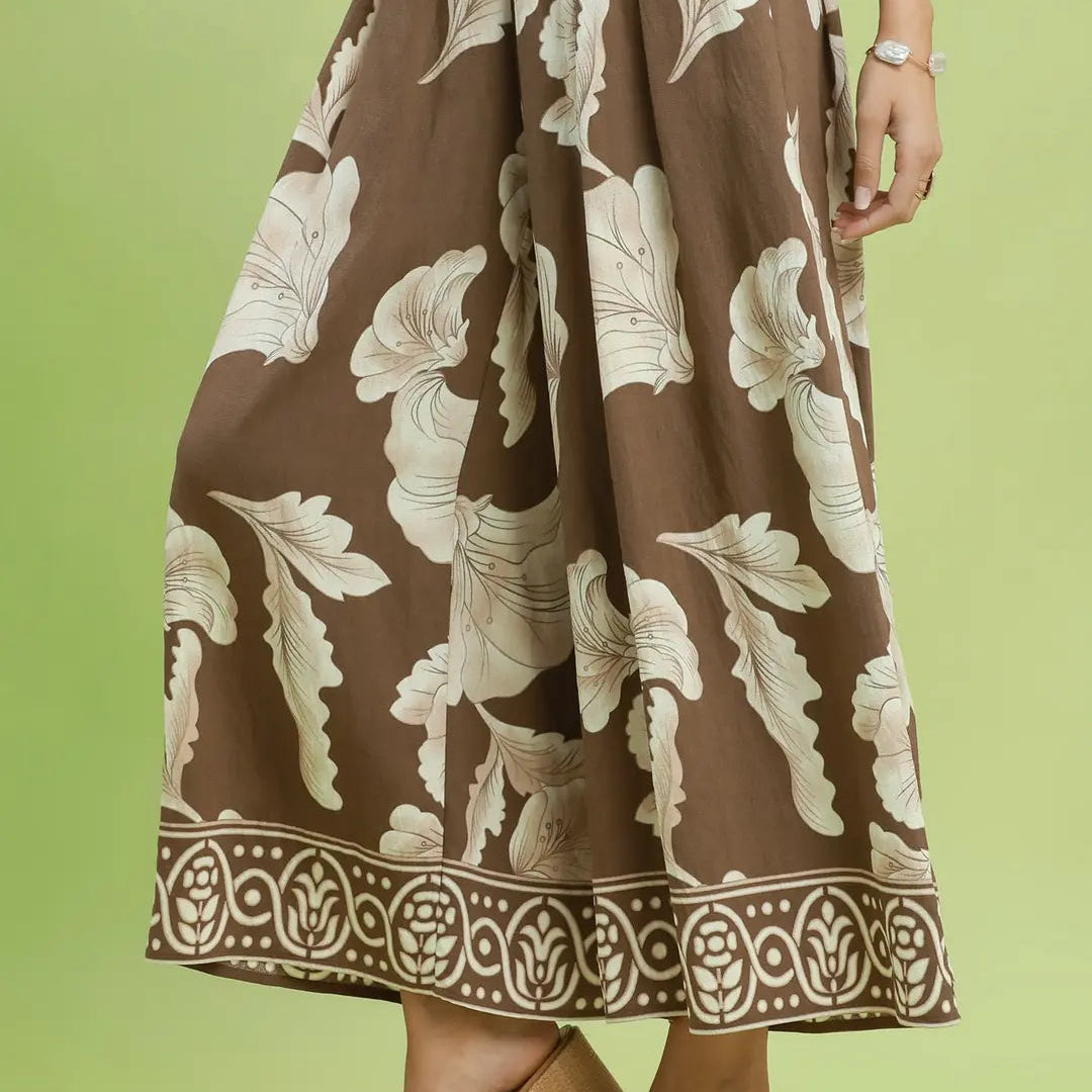 Botanical Wide Leg Pant