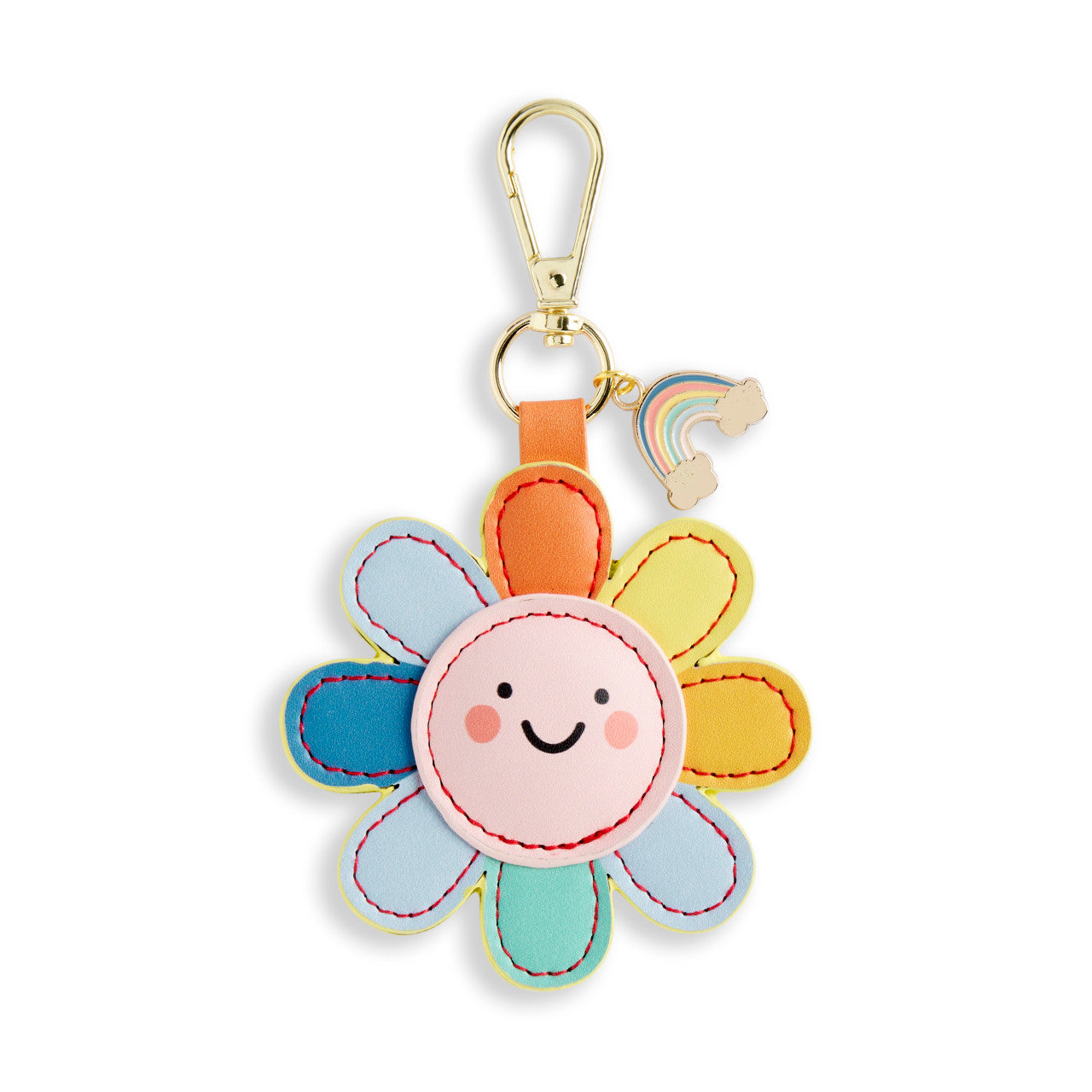 Flower Pink Bag Charm