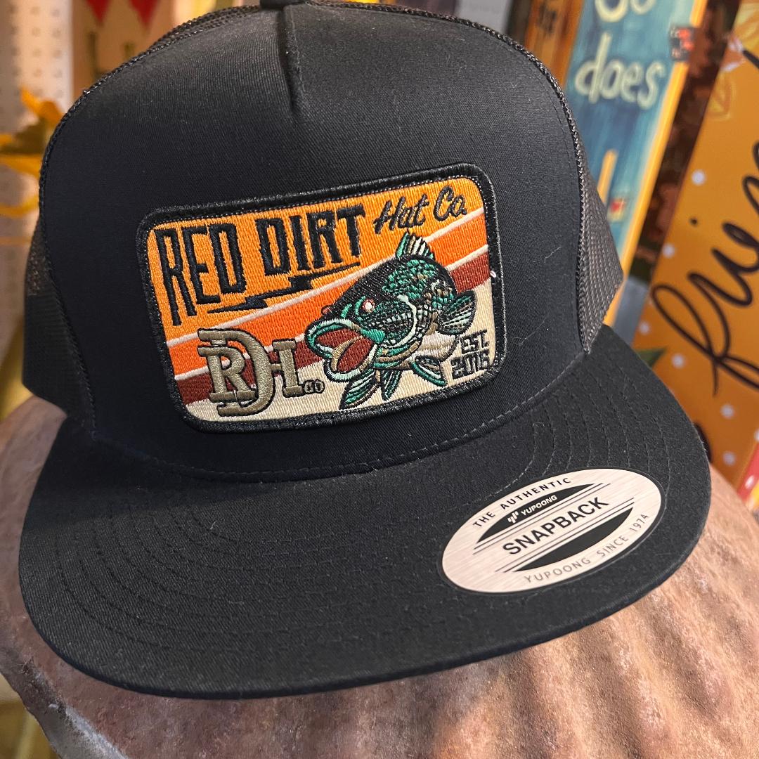Red Dirt Co. Black Bass Cap
