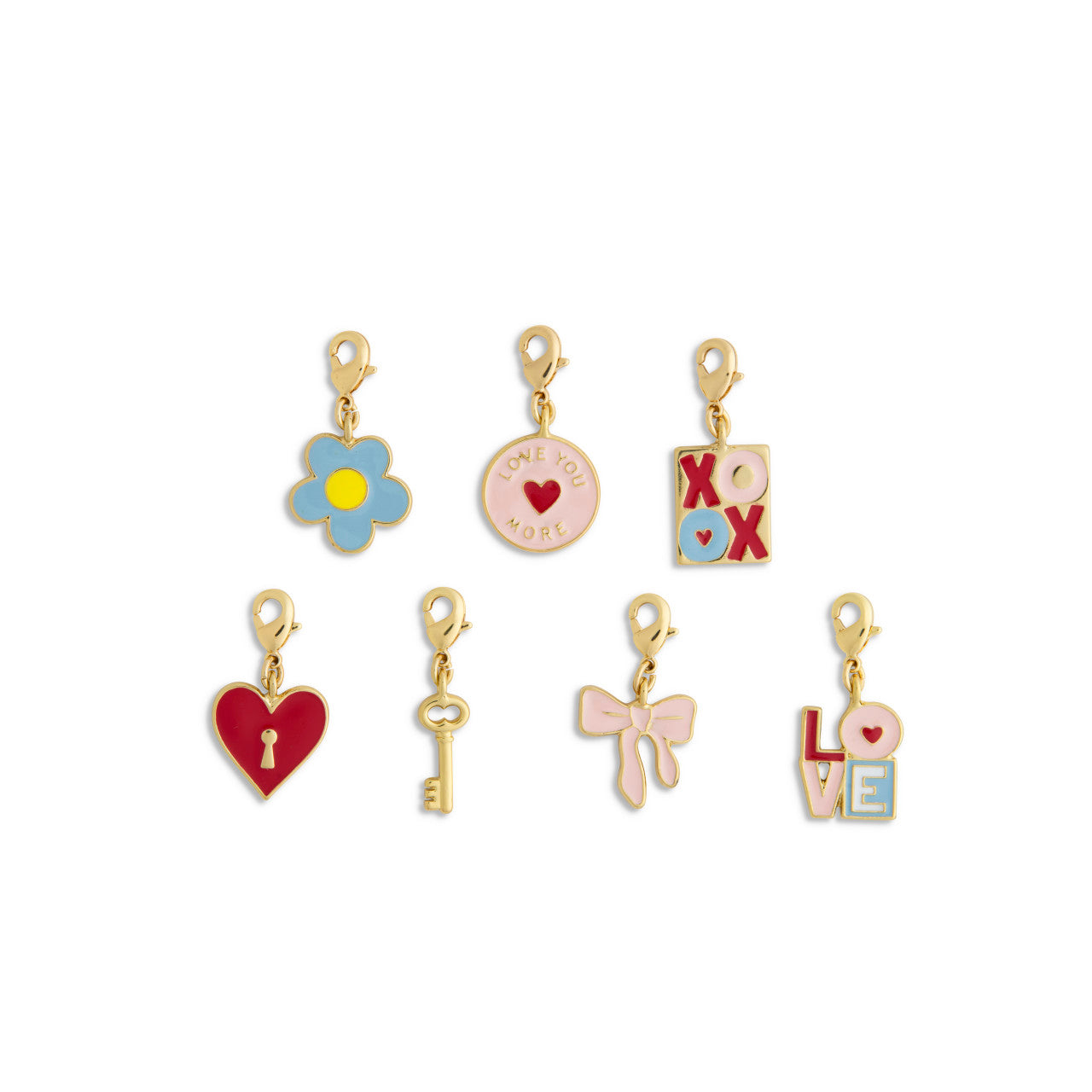 Love You More Gold Charm Bracelet