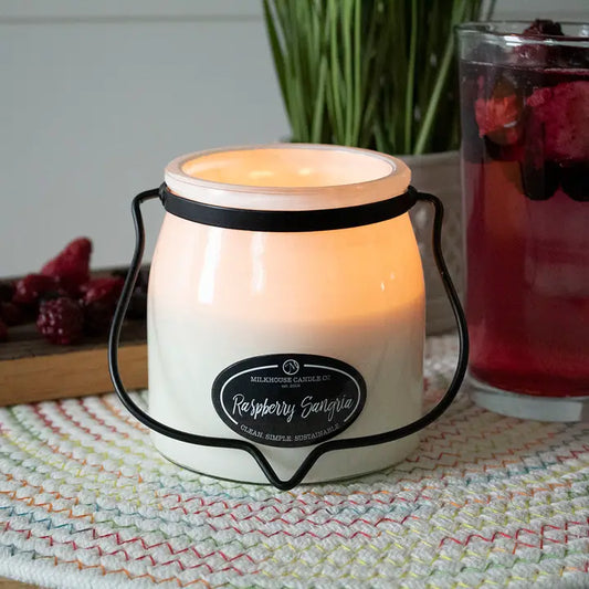 Raspberry Sangria Butter Jar Candle and Melts