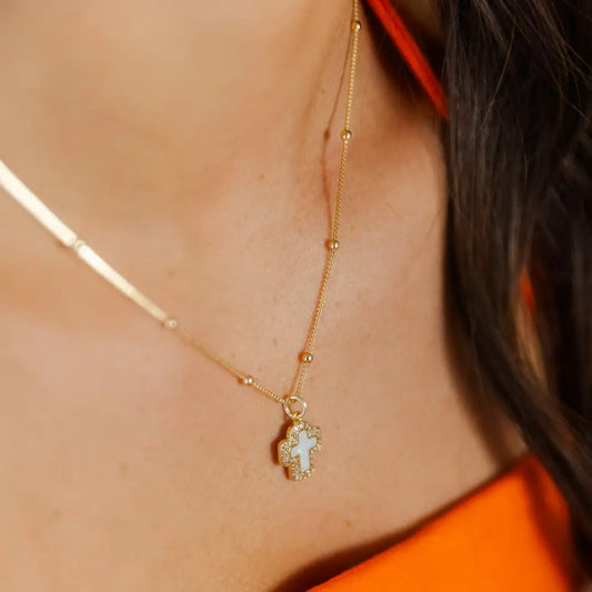 Meg Cross Necklace