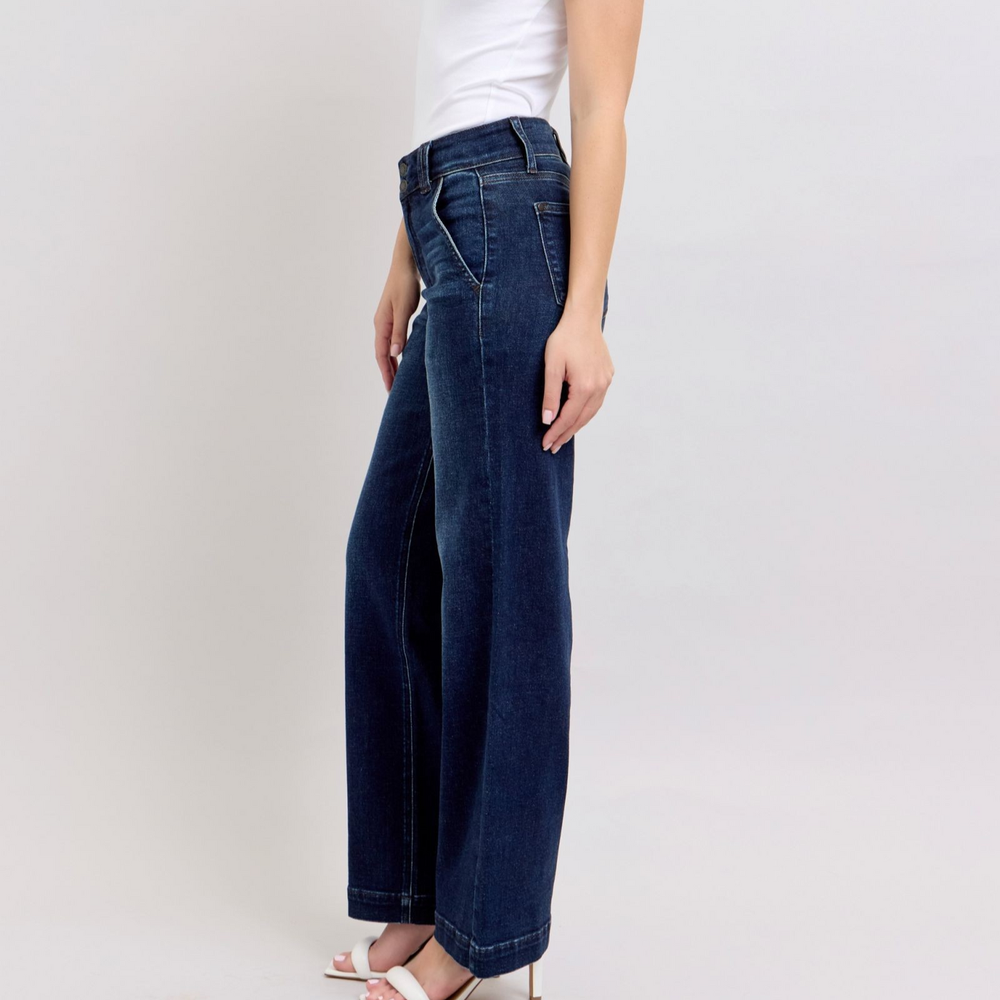 High Waist Wide Leg Jeans