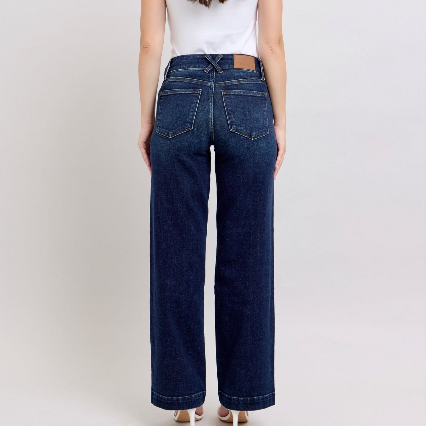 High Waist Wide Leg Jeans