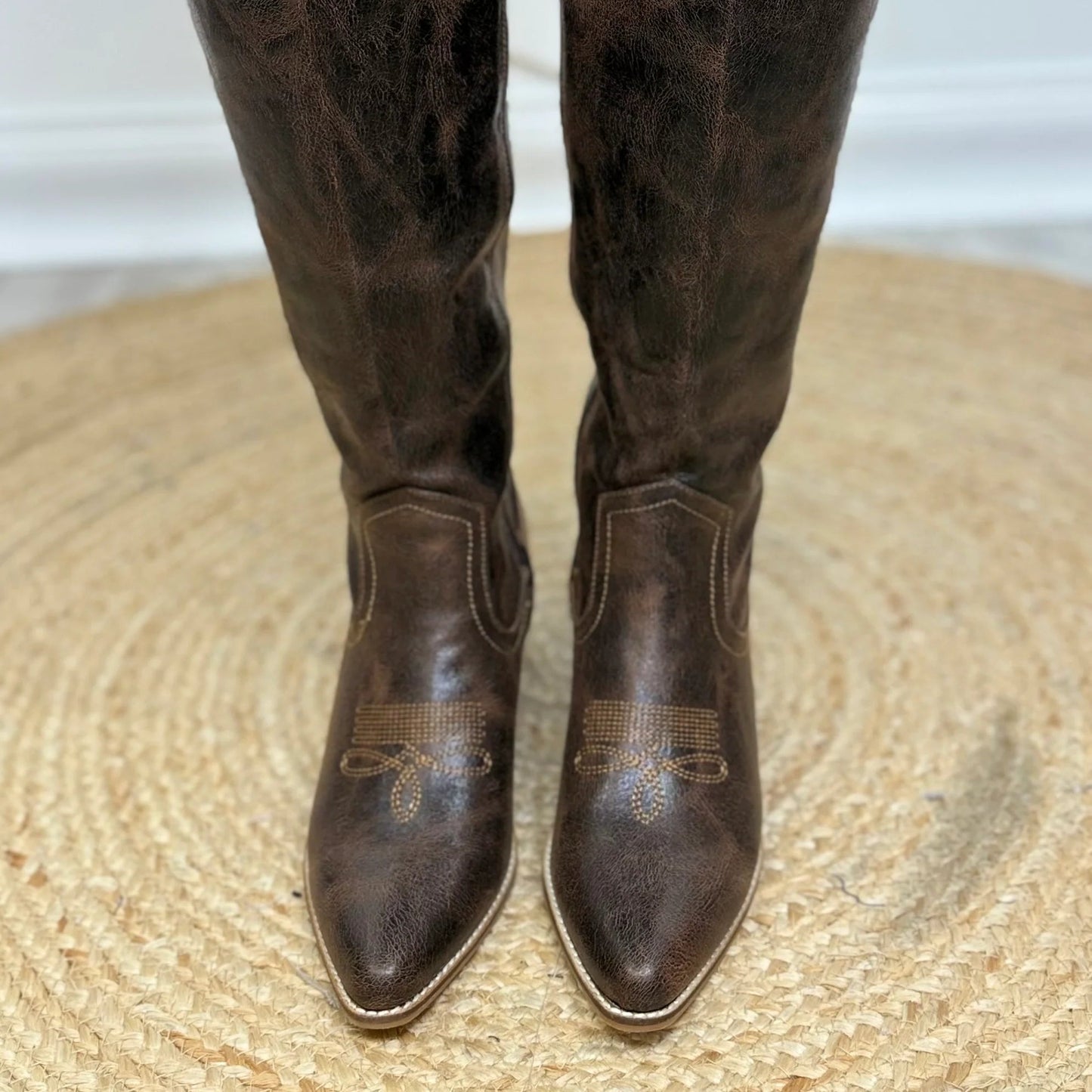 HATS OFF Espresso Crinkle Boot