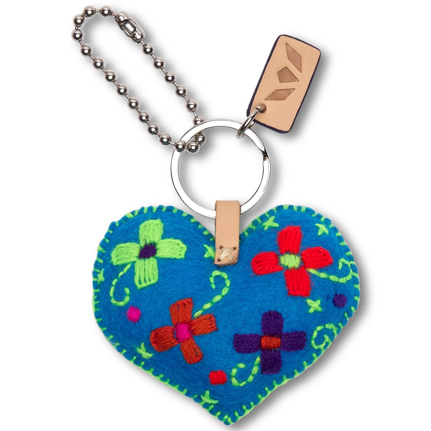 Corazon Grande Turquoise Charm