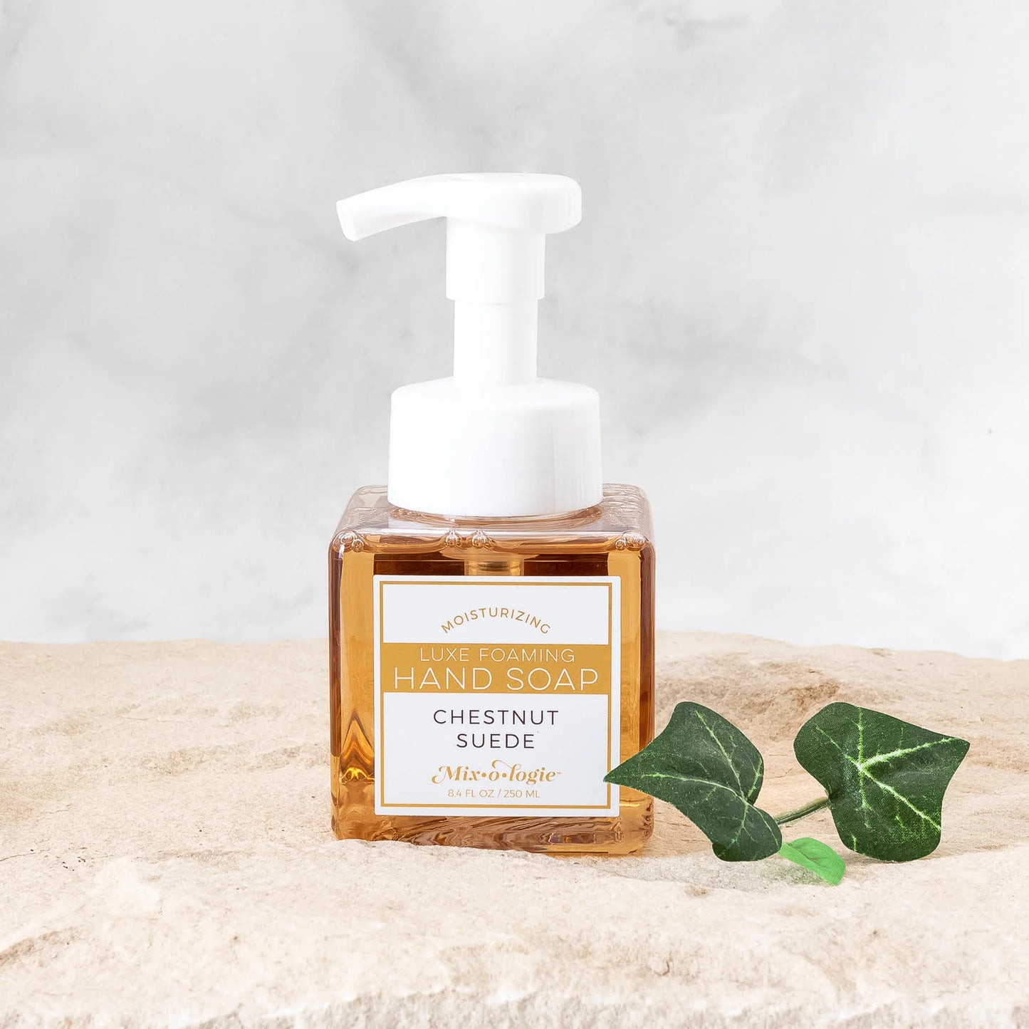Chestnut Suede Luxe Foaming Hand Soap