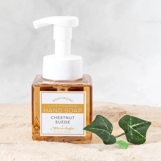 Chestnut Suede Luxe Foaming Hand Soap