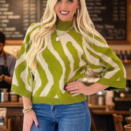 Martini Olive Sweater