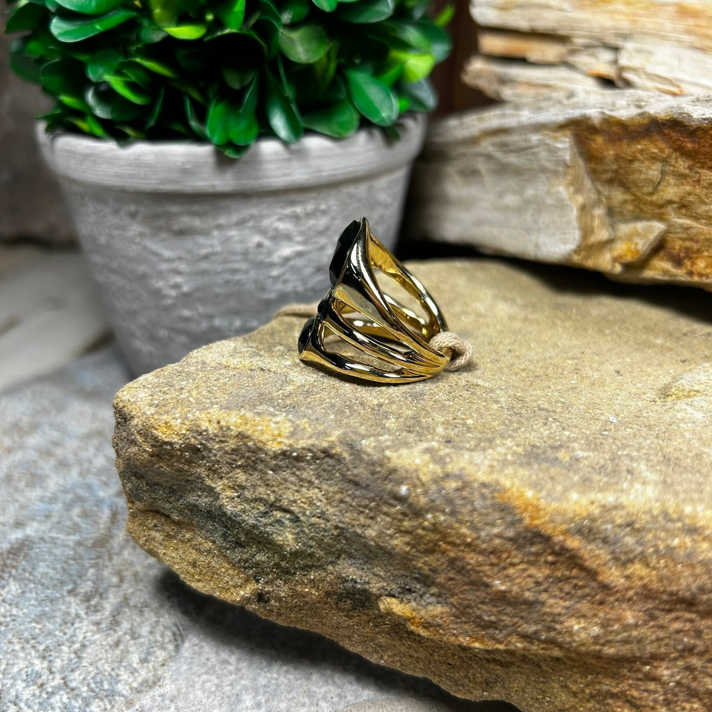 Gold Sunshine Ring