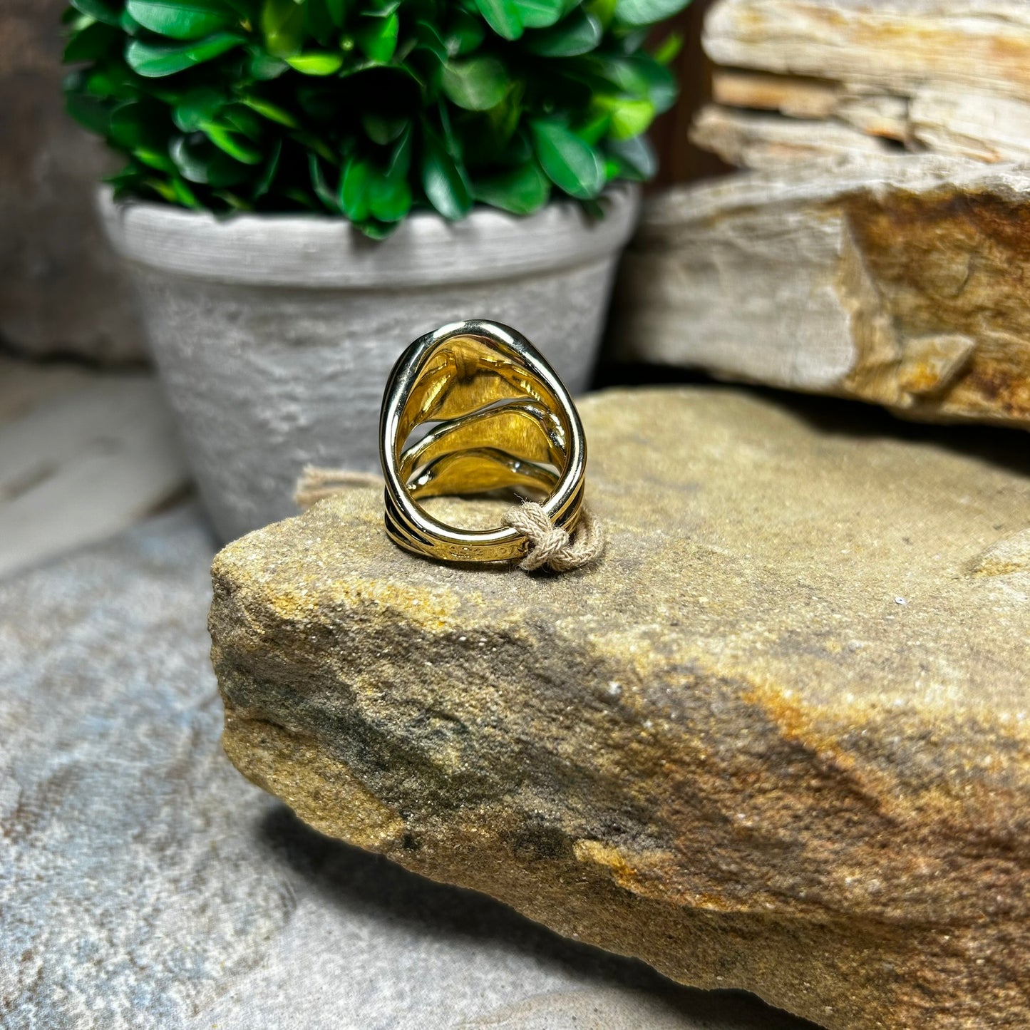 Gold Sunshine Ring