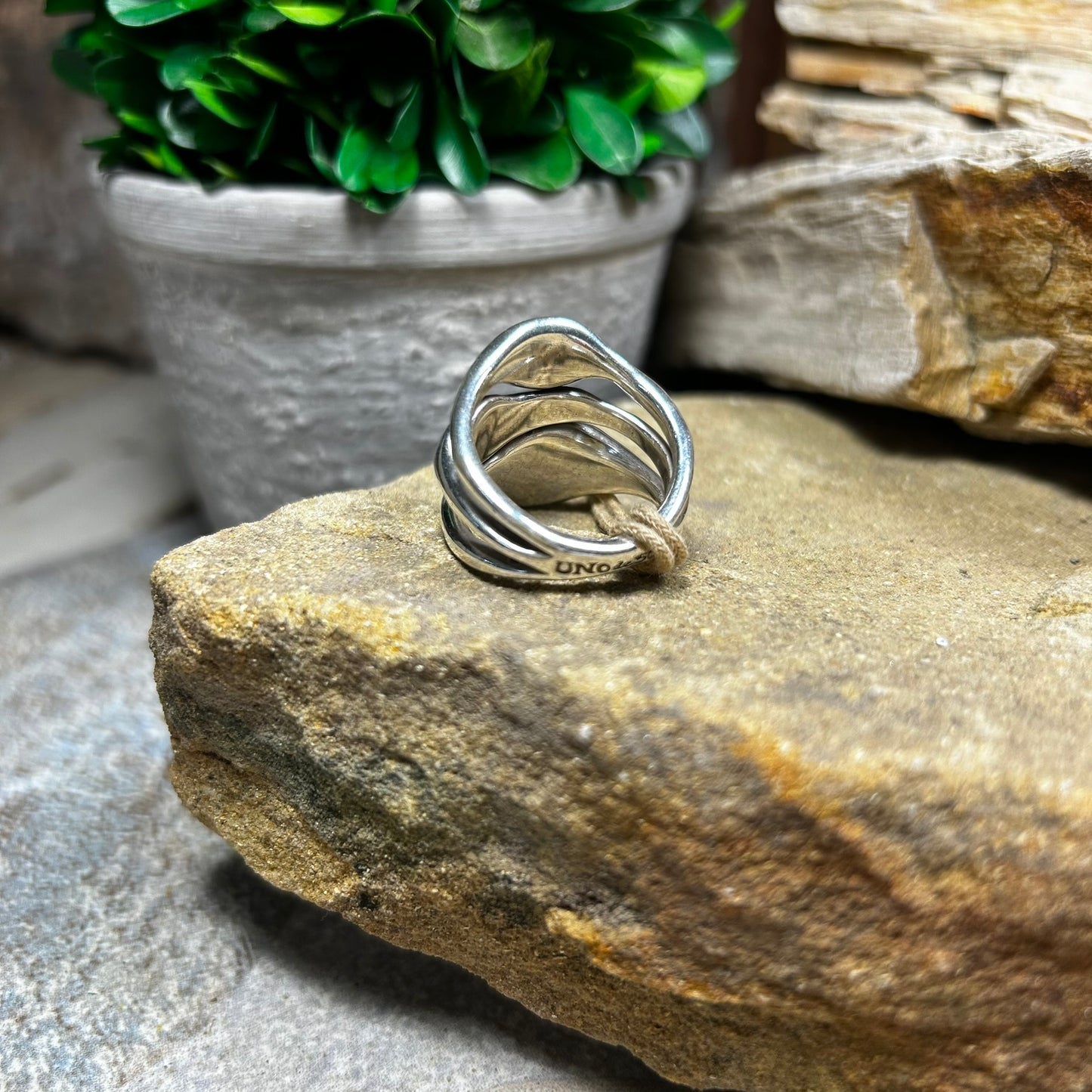 Silver Sunshine Ring