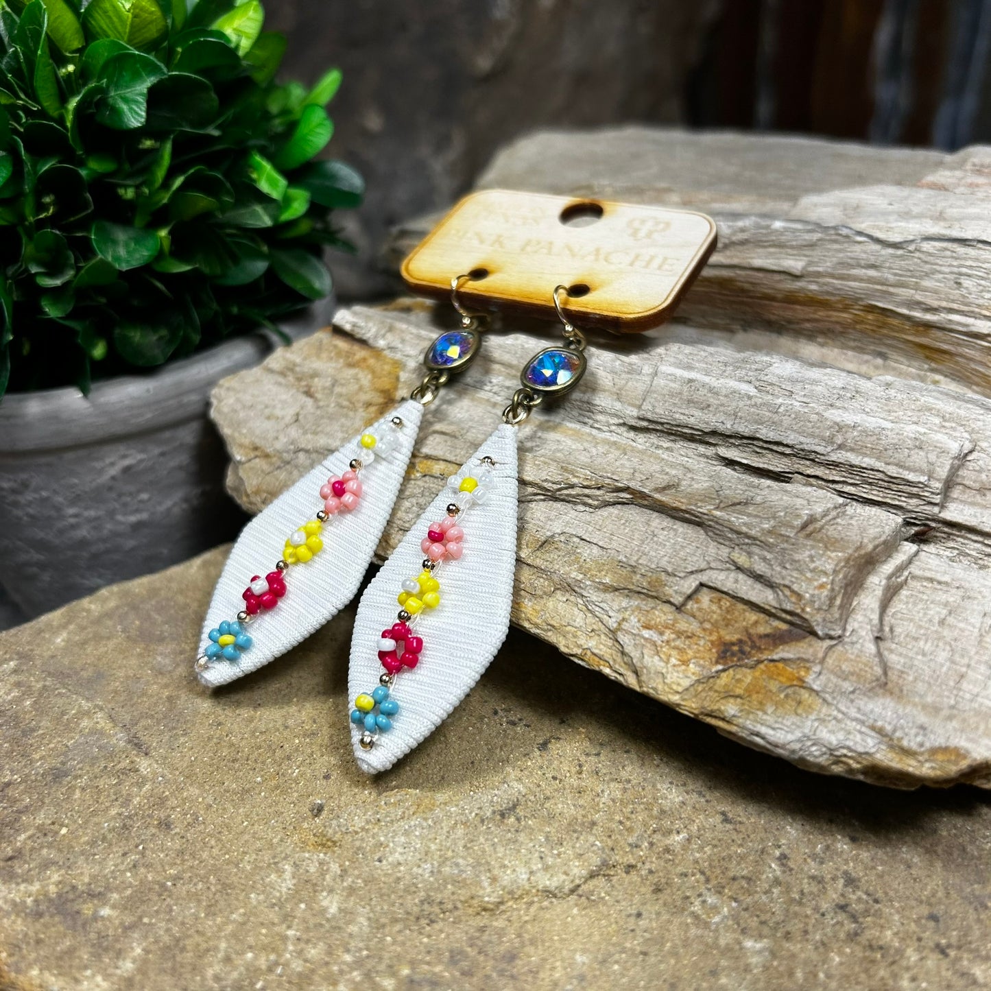 Multicolor Teardrop Earrings