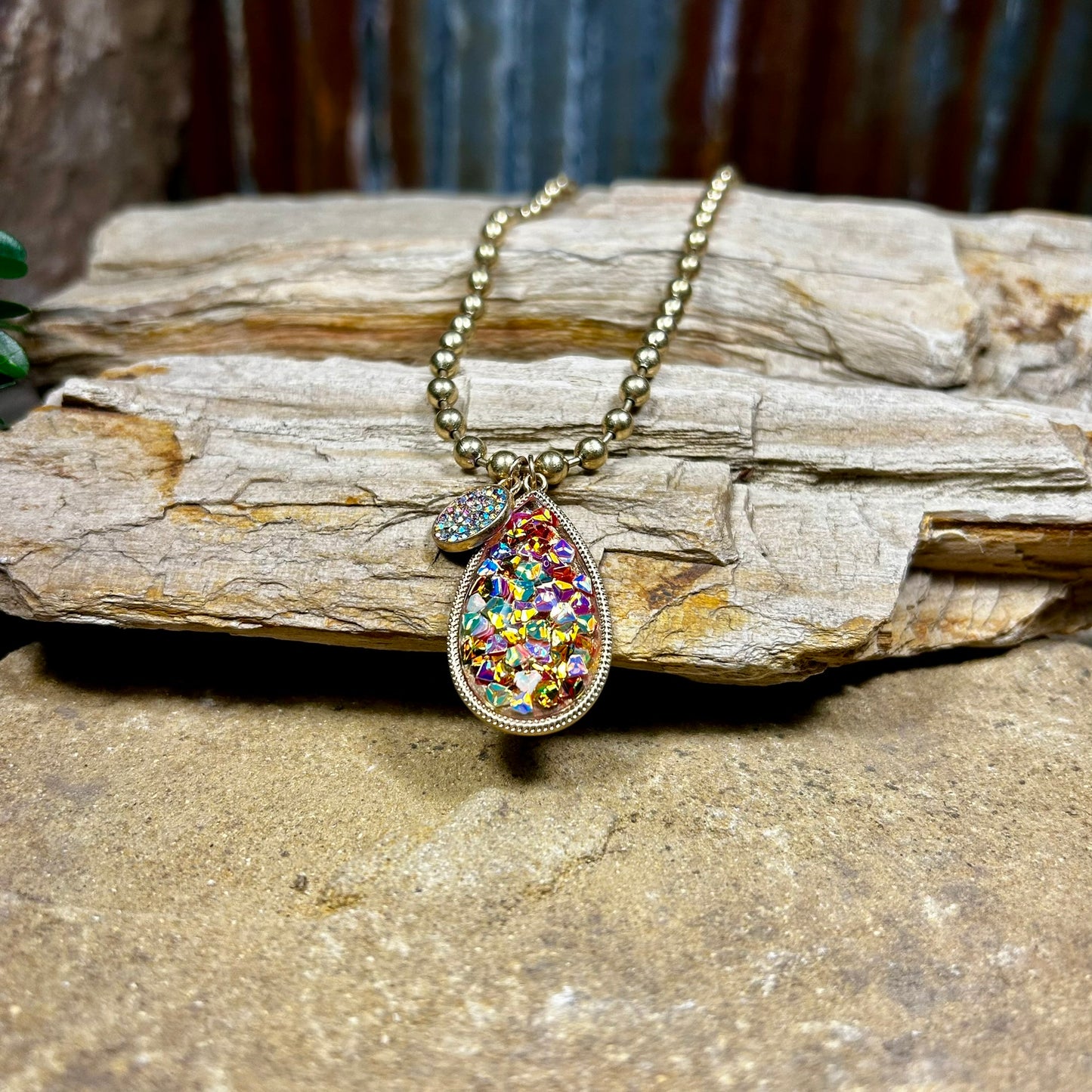 Confetti Pendant Necklace