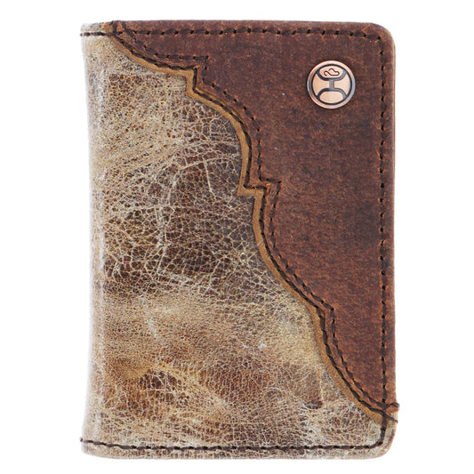 "Chisholm" Tricolor Western Corner Bifold Money Clip