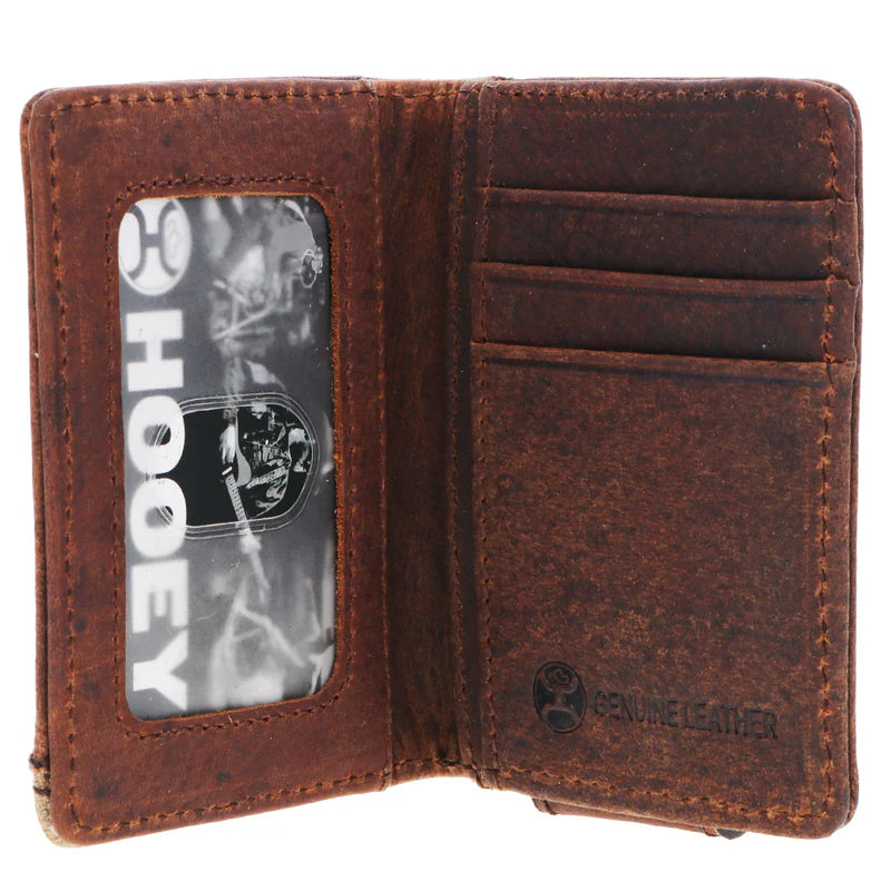 "Chisholm" Tricolor Western Corner Bifold Money Clip