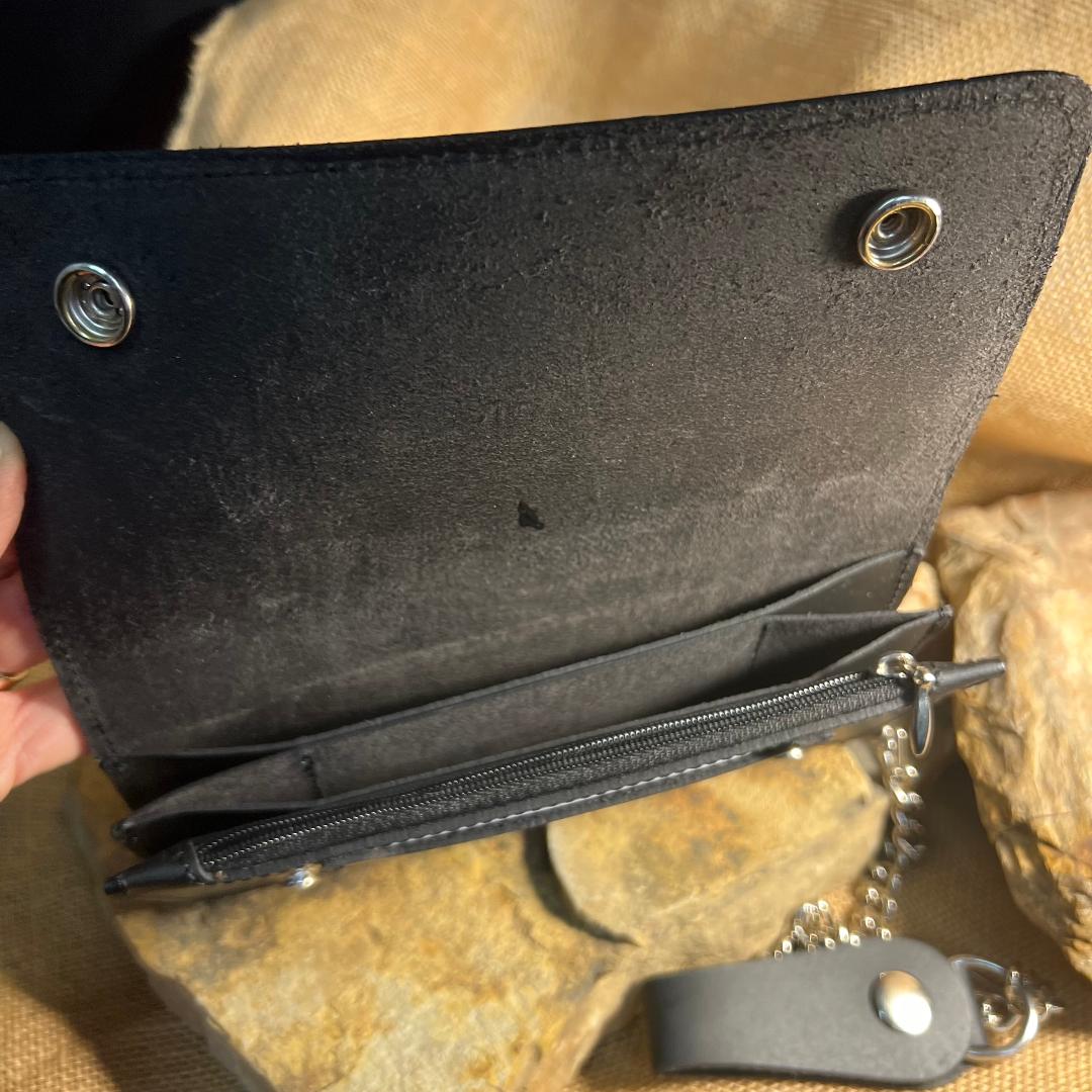 Black Biker/ Trucker Wallet