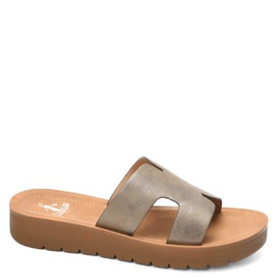 Hold Please Bronze Sandal