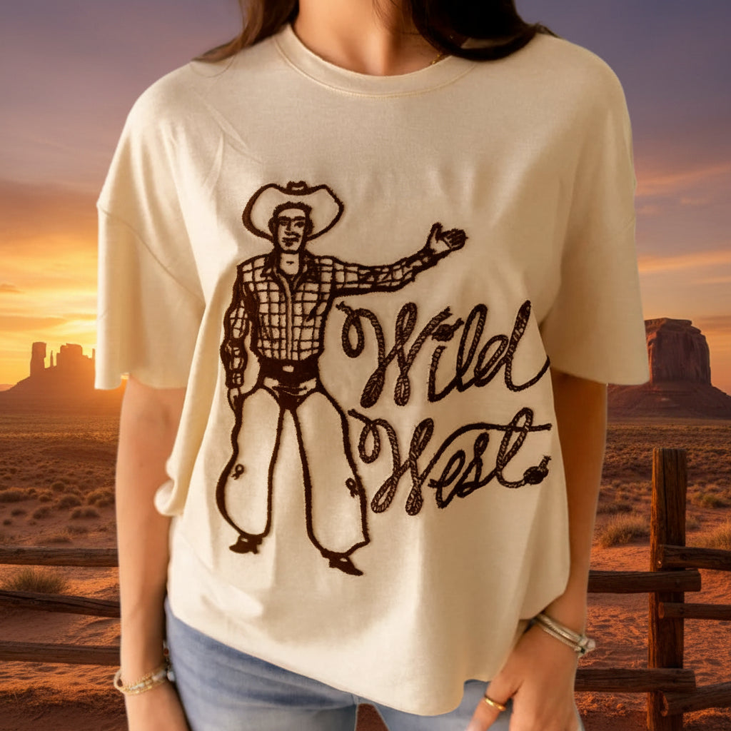 Howdy Hanny Wild West Tee