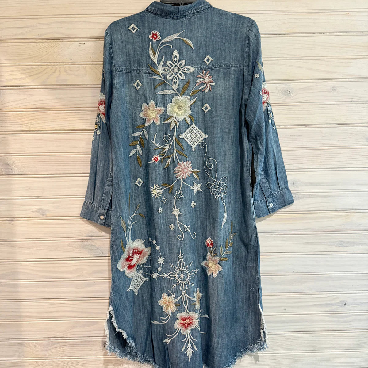 Isa Embroidered Dress