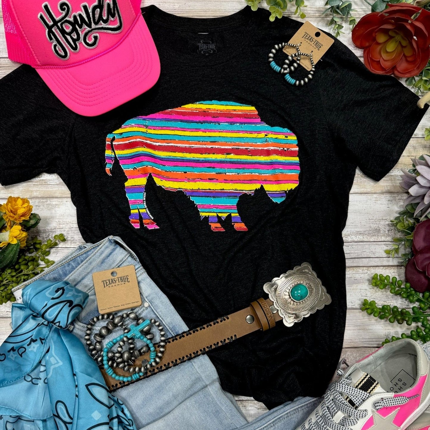 Serape Buffalo Tee