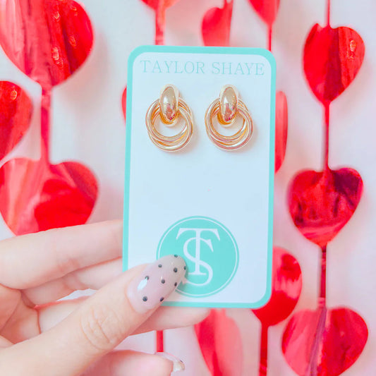 Baker Hoop Earrings