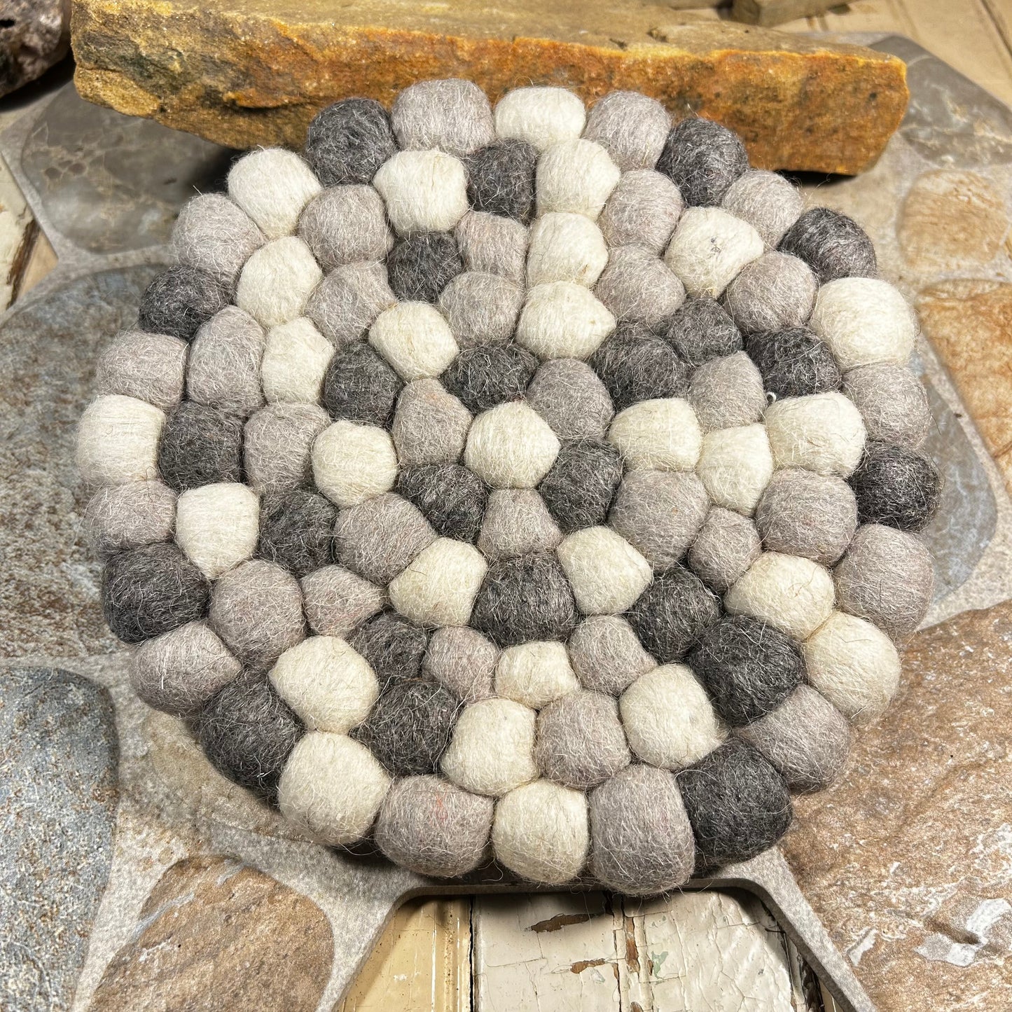 Felted Trivet Variety Colors