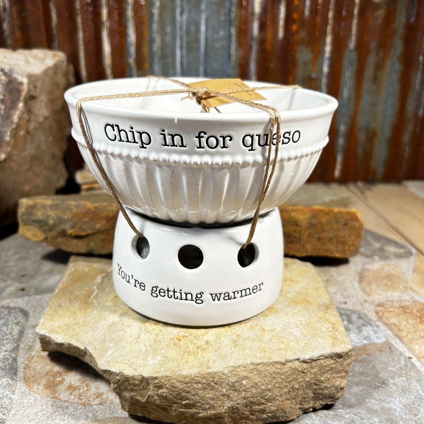 Queso Tidbit Warming Stand