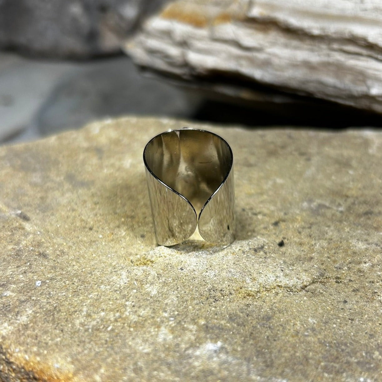 Fuchsia Teardrop Rhinestone Ring