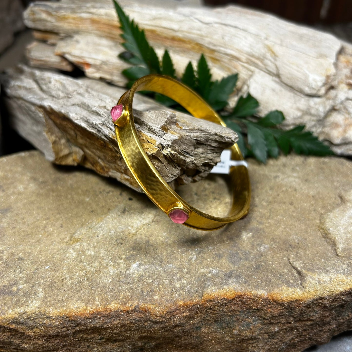 Peony Pink Catalina Stone Bangle