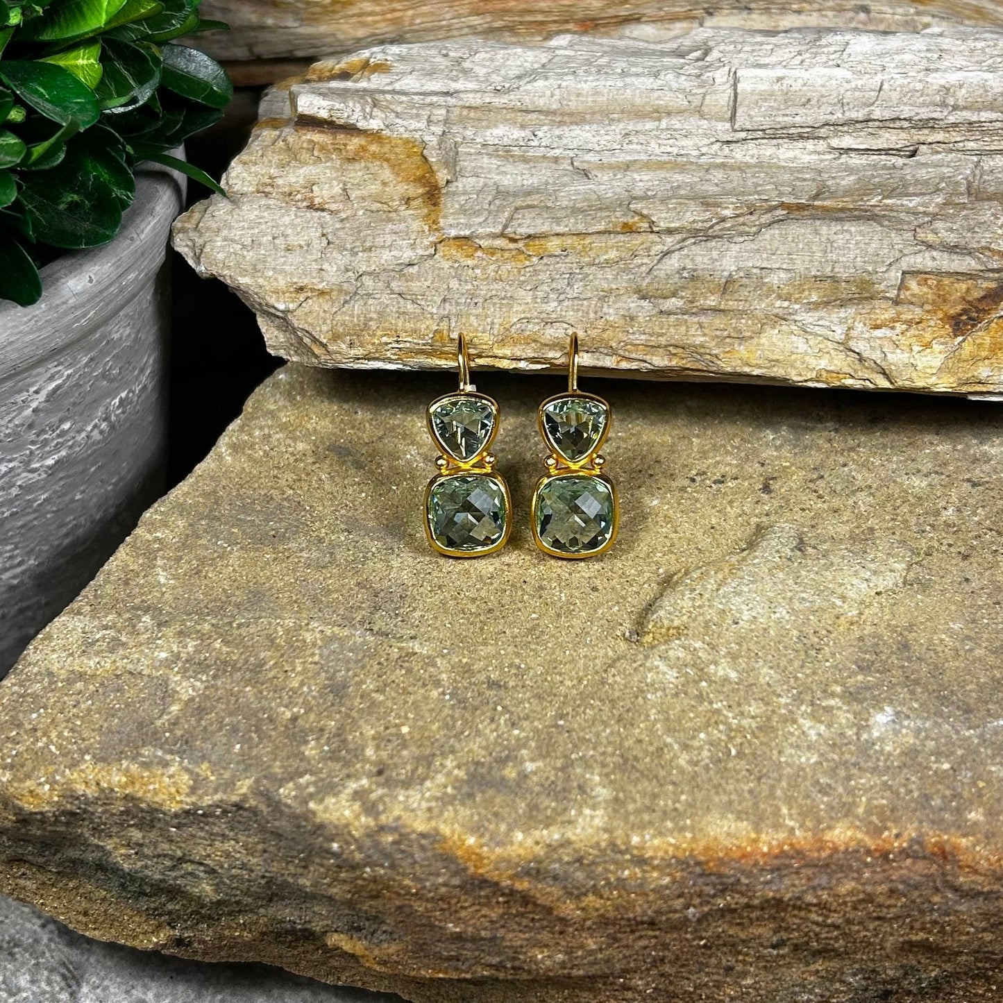 Aquamarine Aquitaine Earrings