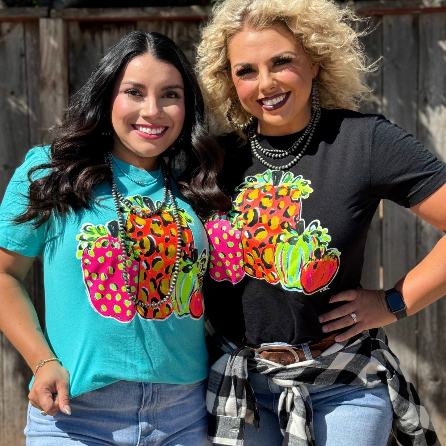 Callie Ann Stelter Neon Pumpkins Tee