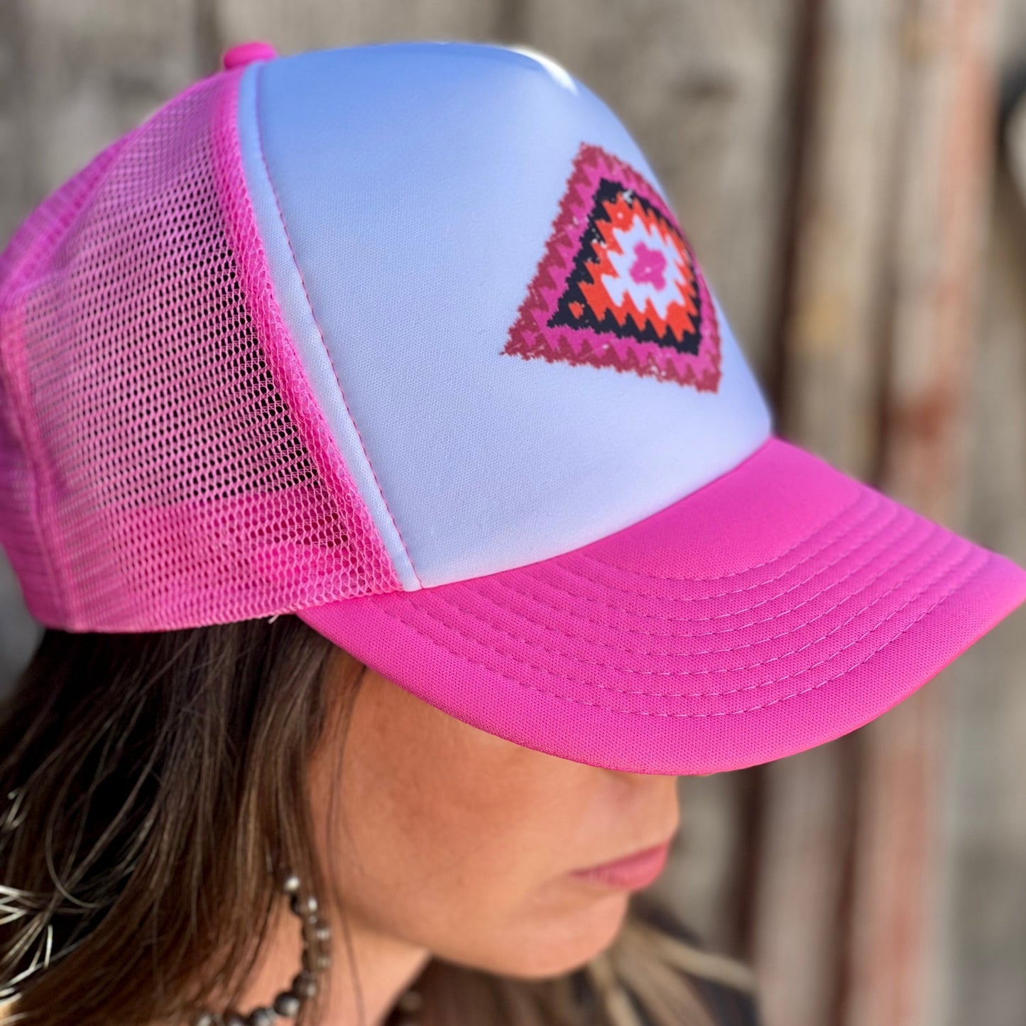 Cheyenne Aztec on Foam Trucker Cap