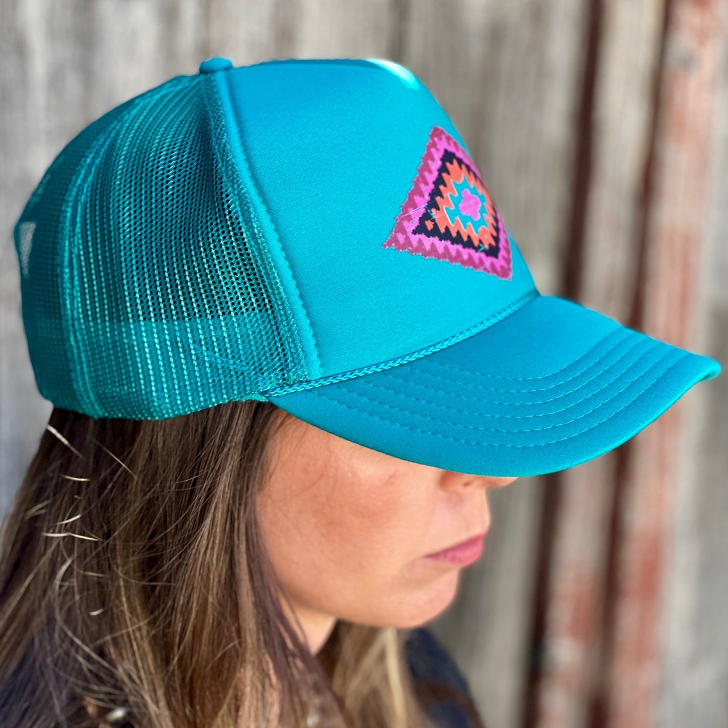 Cheyenne Aztec on Foam Trucker Cap