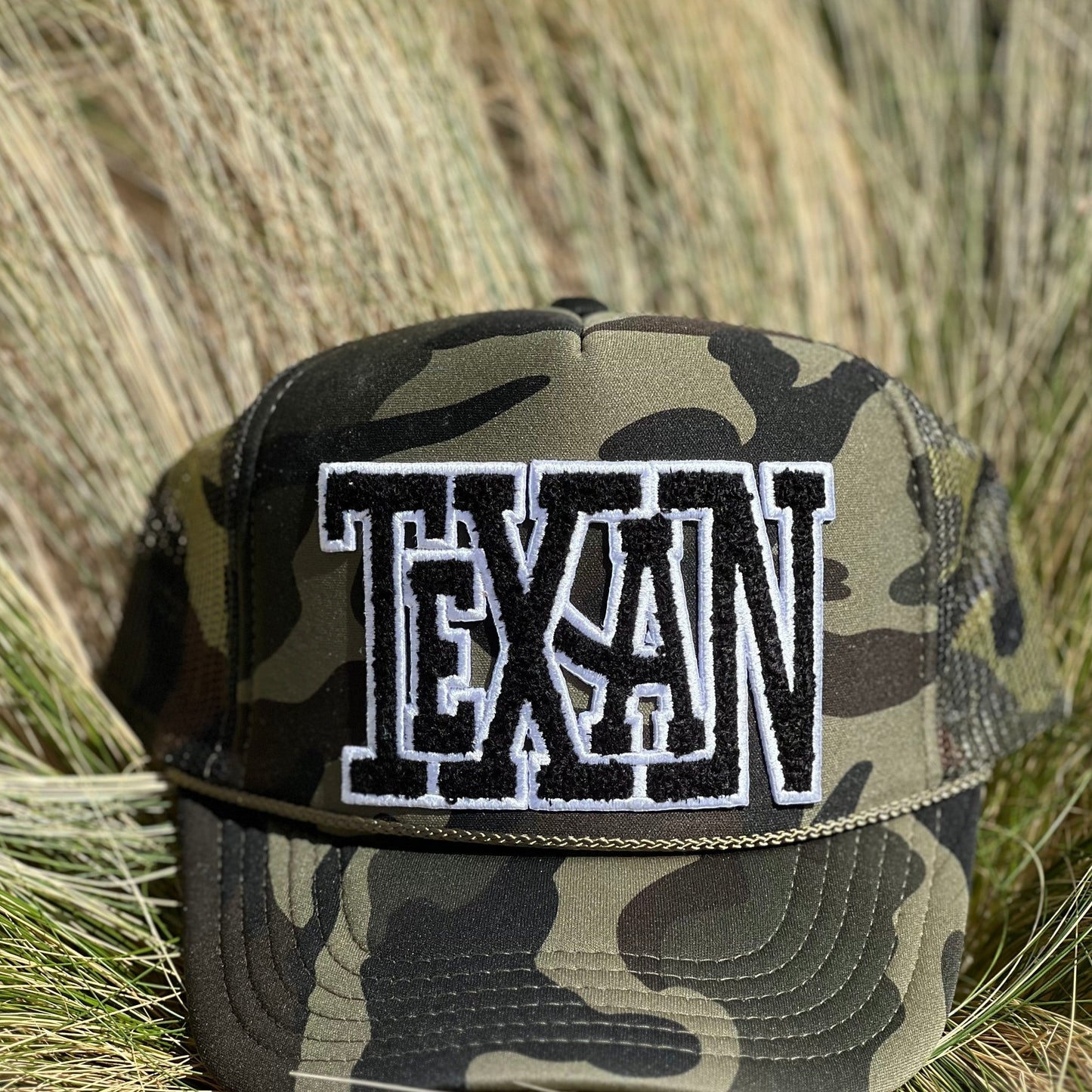 Texan Chenille Foam Trucker Cap