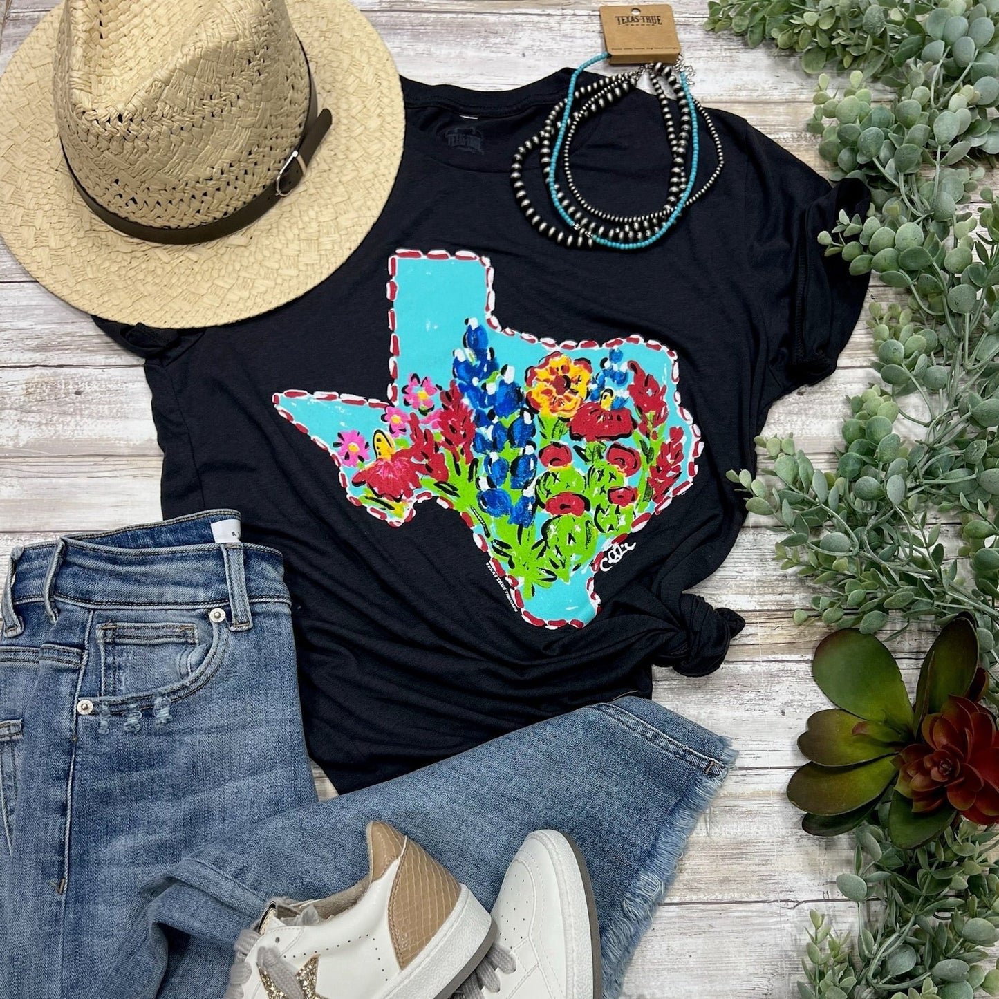 Callie Ann Stelter Bluebonnet Texas Tee