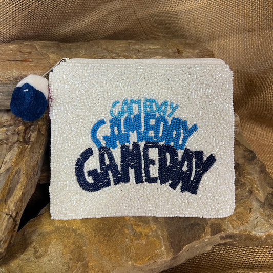 GAMEDAY GAMEDAY GAMEDAY Beaded Coin Purse