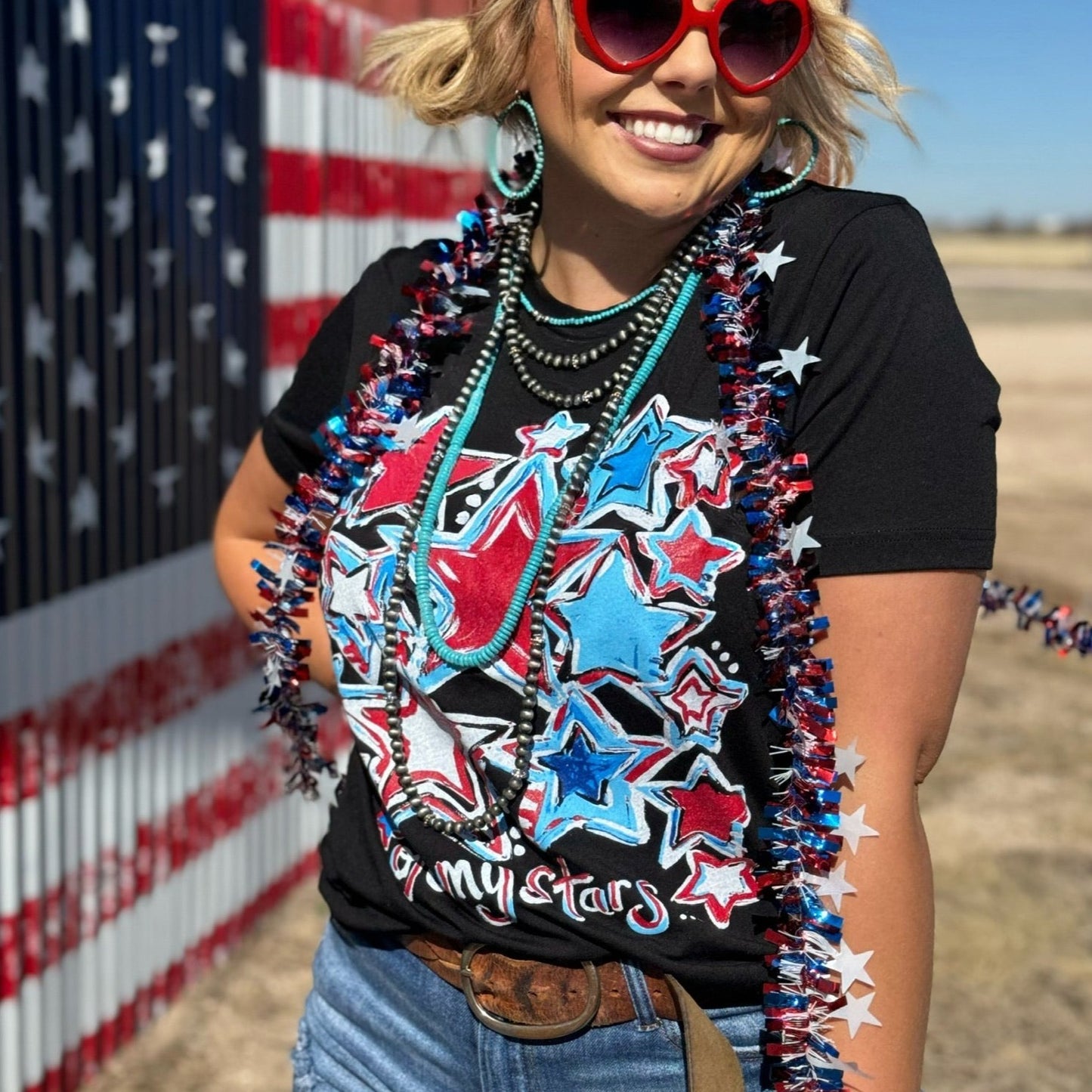 Callie Ann Stelter Oh My Stars Tee