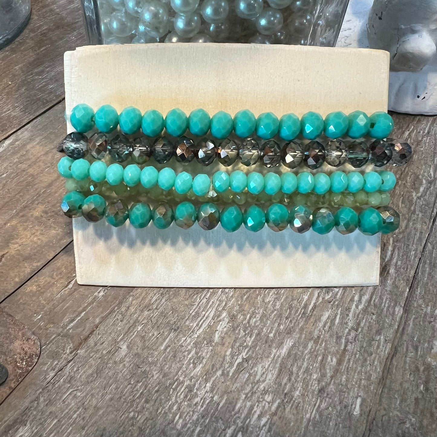 Aqua Woman Stacked Bracelet