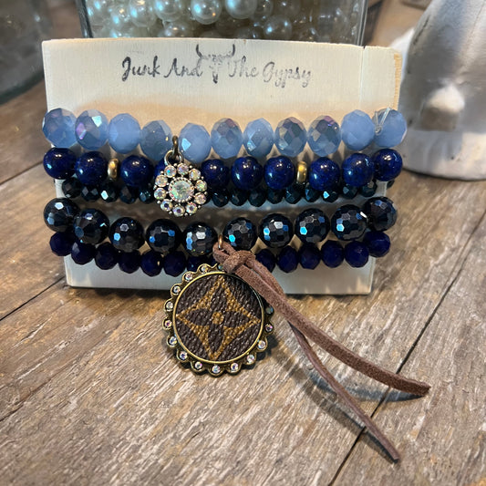 Blueberry Stacked Bracelet