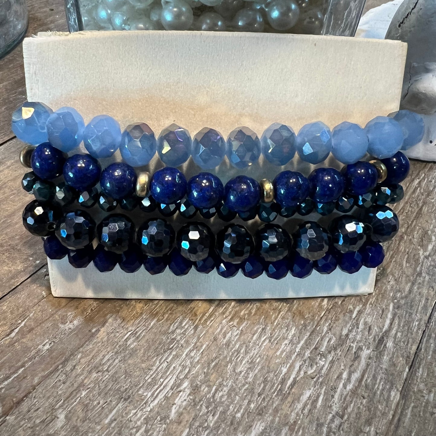 Blueberry Stacked Bracelet