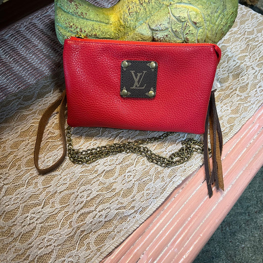 Red Multi-Use Crossbody