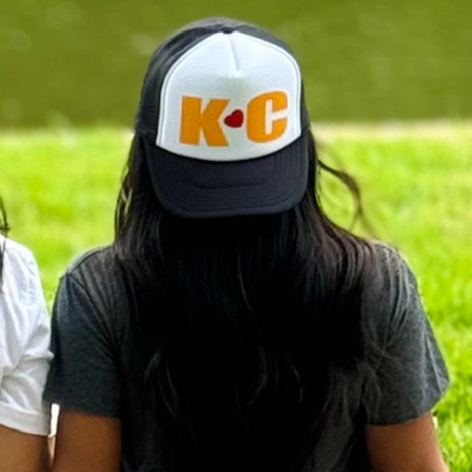 KC Heart on Trucker Cap by Randi Mahomes