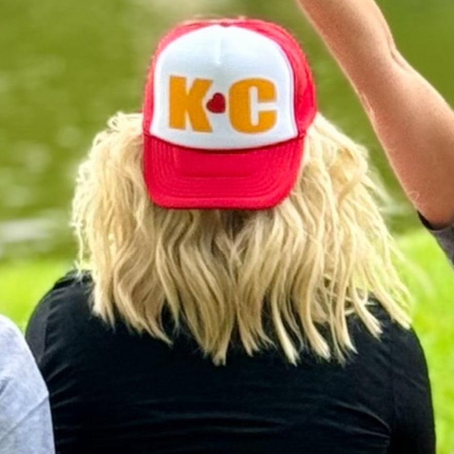 KC Heart on Trucker Cap by Randi Mahomes