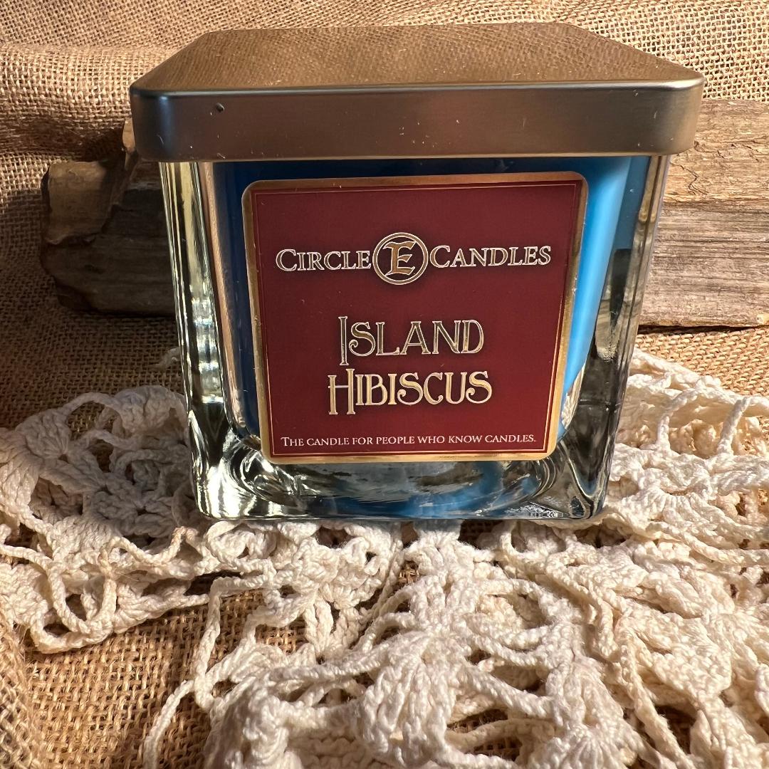 Island Hibiscus Candles & More... (Different Sizes Available)