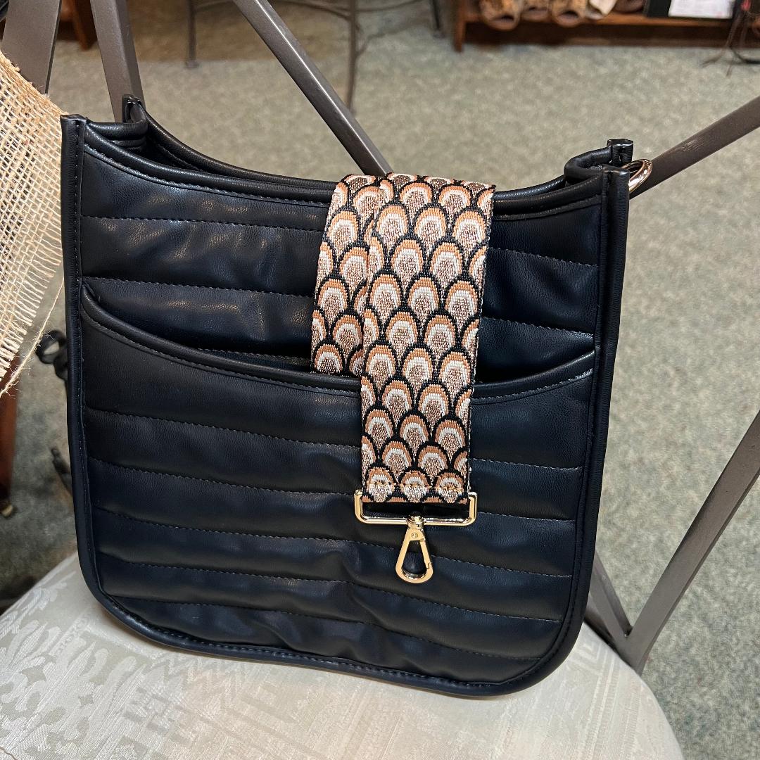 Sarah Quilted Faux Leather Messenger/ Strap Sold Separately